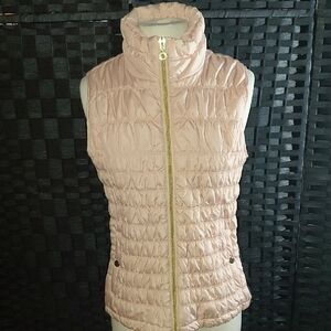 Marc New York Blush Quilted Vest